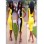Sexy Sleeveless Printed Adult Bandage Bodycon Dress M3797