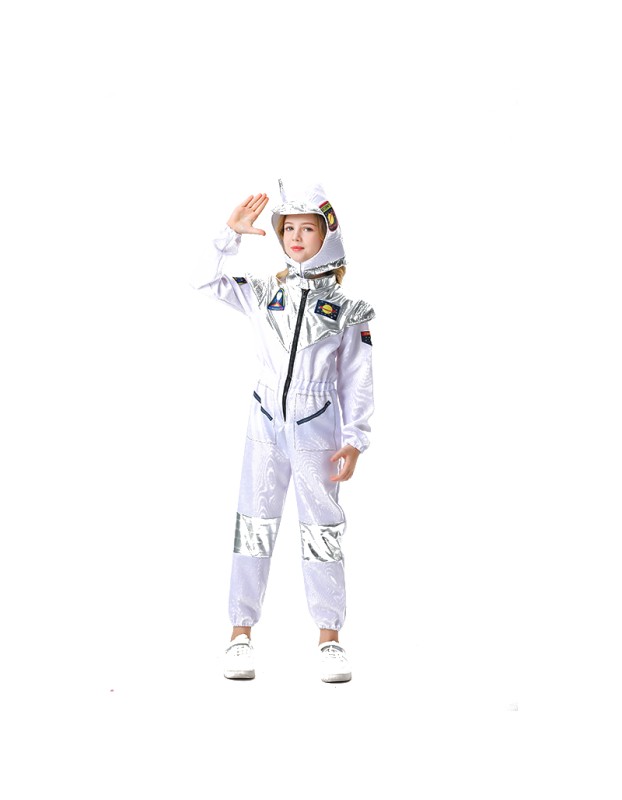 Astronaut Kindergarten Costume Halloween Cosplay Girl Role Playing Spacesuit YM5828