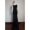 Fashion Top Style Black Long Evening Dress M3993
