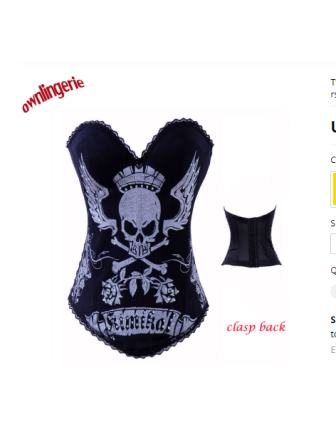 black color cotton with skull pattern m1857G