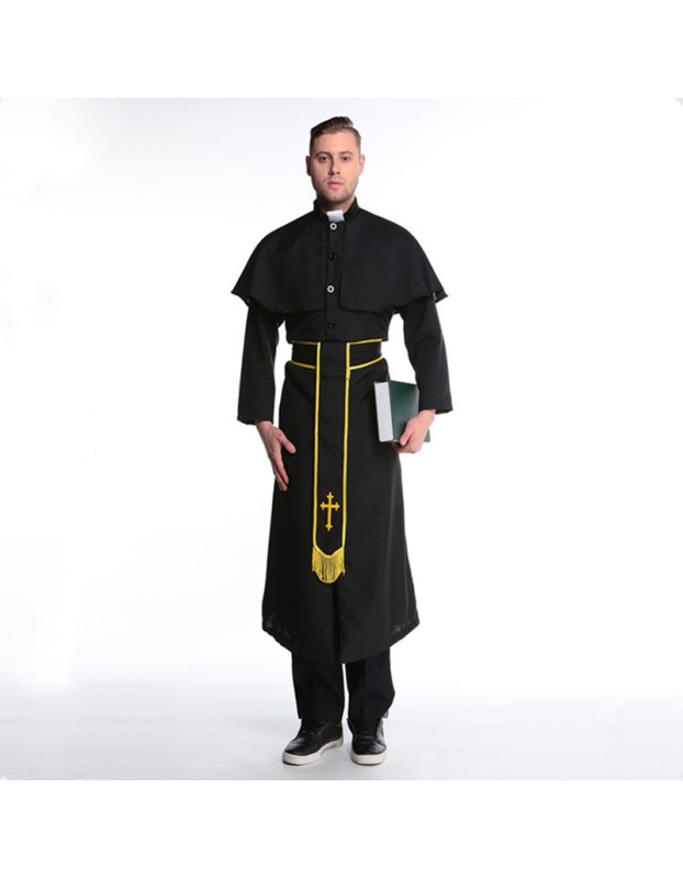 Couple halloween costume nun costume M40182