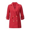 Formal Suits Casual Loose Fashion Womens Mid-Length Arket Blazer LQ162