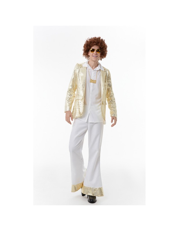 Men Cosplay Casual Dance Sequin Suit Costume Halloween Hip Hop Costume MS1732