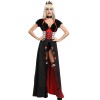 Poker Red Queen Of Hearts Costume m40684