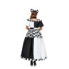 Elise Wonderland Halloween Cosplay Plaid Mickey Mouse Costume DL2029