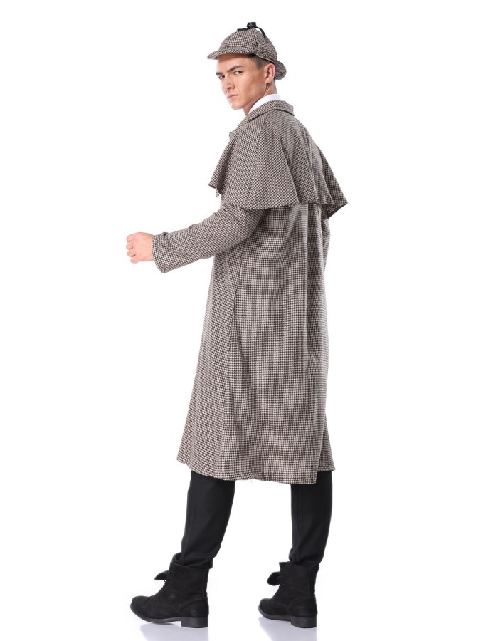Detective Costumes Sherlock Holmes Cosplay  M40743