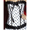 Sexy corset with black dot M1262