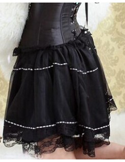 Tulle Midi Skirt M002