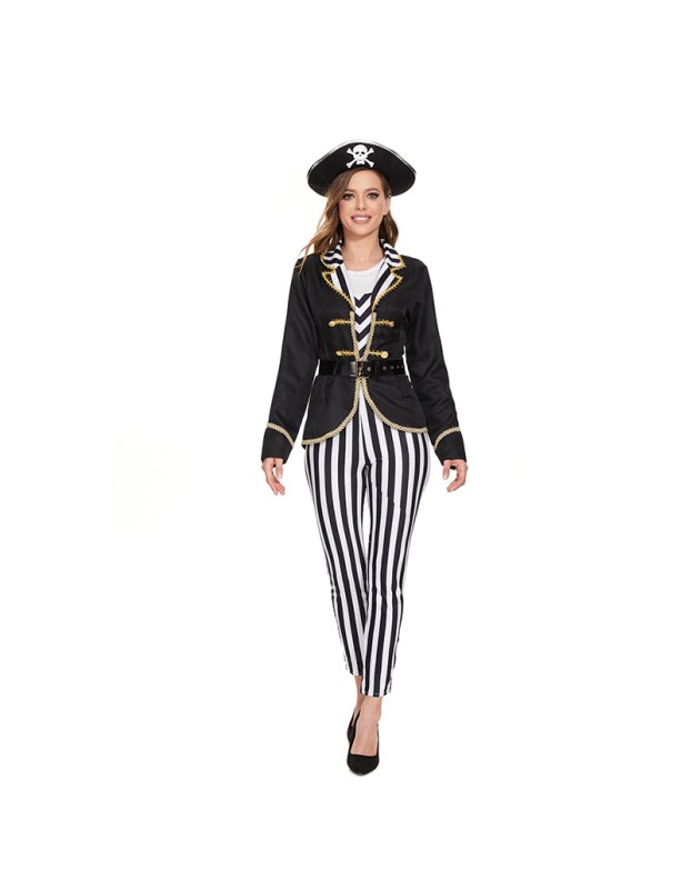 Women Pirate Costume For Drama Halloween Party Cosplay Pirate Costume XY82238