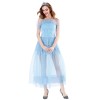 Halloween Cosplay Cinderella Princess Blue Dress M40689