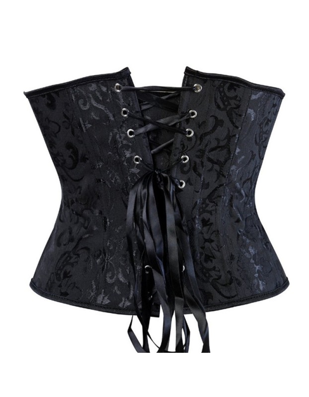 Hot sale women sexy jacquard corset M1719