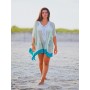 Embroidered V Neck Beach Dress M5319