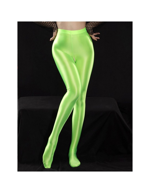 Sexy Open Crotch Bag Foot Even Crotch Silky High Elastic Tights Pantyhose XX18510