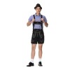 German Oktoberfest Male Bavaria Costume Overalls For Men MS4893