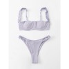 Plus Size Bra Beautiful Women Bikinis Set Sexy Lace Solid Color Swimsuit Set A2213