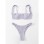 Plus Size Bra Beautiful Women Bikinis Set Sexy Lace Solid Color Swimsuit Set A2213