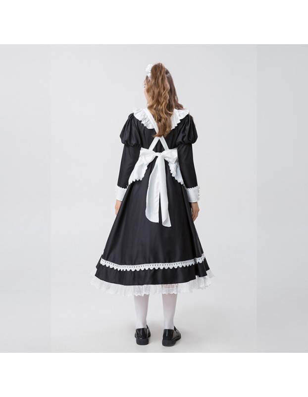 British Aristocrat Maid Cosplay Japanese Uniform Cute Dress Plus Size Maid YM8727