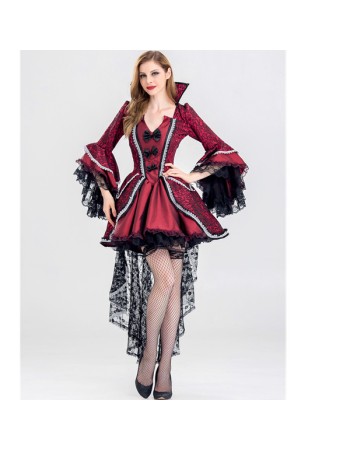 Halloween Queen Vampire Role Play Costume M40469