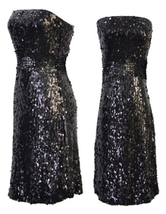 Black Shiny Sexy Clubwear M3855a