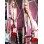 white loose and wrap hip sexy low-cut dress m3475c