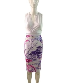 Sexy Fashion Midi Dressc M3946