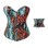 latest denim corset with nice pattern m1965