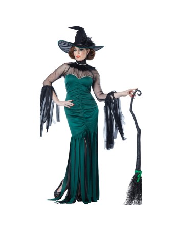 Halloween Deluxe Queen Witch Costume
