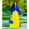 New Fashion Women's High Waist Pleated Solid Skirt M8245