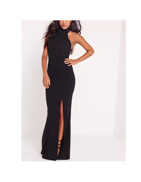 Sexy Black Long Evening Dresses M18042