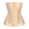 Hot sale women pure color latex waist corsets M1303N