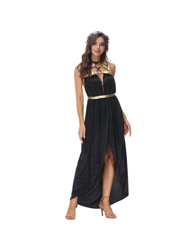 Halloween Cosplay Costume Ancient Egyptian Cleopatra Sexy Arab Dress Costume MS5016