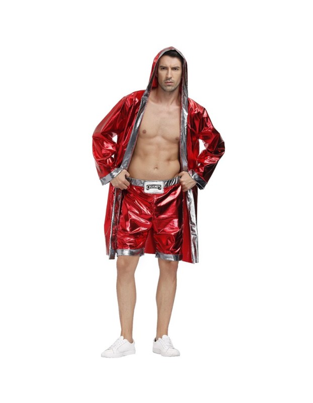 Male Female Boxer Robe Role Playing Costume Cosplay Outfits
