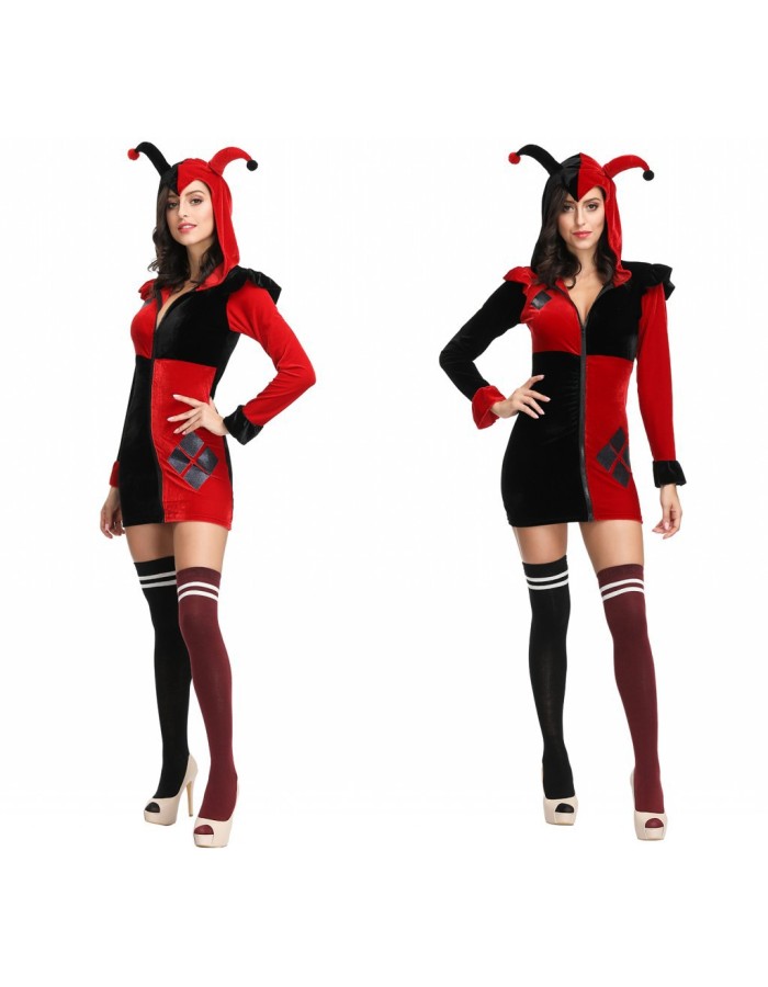 Suicide Squad Harley Quinn Cosplay Costumes M40667