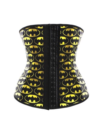 Halloween Fashion 4 Steel Bone Batman Waist Trainer M1303T