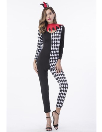 Hot sale  Women Plaid Clothing Halloween Costumes Cosplay M40363