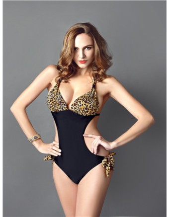 One pieces sexy leopard bikini M5327a