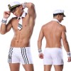 Navy Outfit Roleplay Costume Lingerie White Men Underwears 20198
