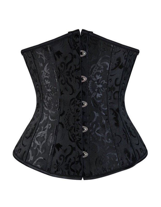 Hot sale women sexy jacquard corset M1719