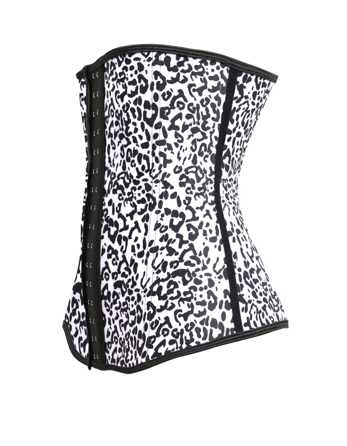 Sexy women black latex corsets M1303M
