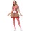 Oktoberfest Stripe Maid Cosplay Sexy Christmas Costume MS5008
