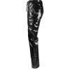 Men Casual Pants Sexy Vinyl PU Leather Scrunch Butt Leggings N6005
