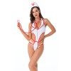 Cosplay Sexy Lingerie De Mujer Jumpsuit Women Backless Nurse Uniform MS4888