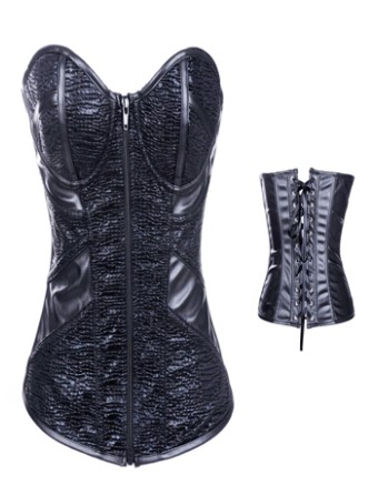 black top quality bustier m1240b