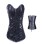black top quality bustier m1240b