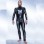 Men's Sexy Wetlook Faux Leather One Piece Skin Bodysuit Open Crotch Tights Catsuit Zentai M6721