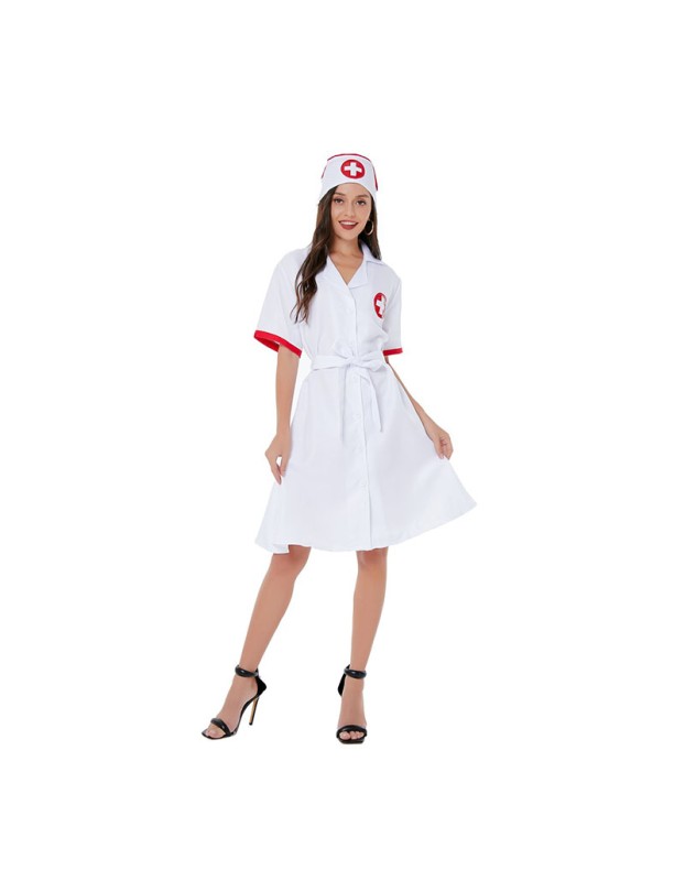 Seduction Nurse Skirt Sexy Underwear Sense Role Play Stage Uniform Set SL3771