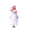Halloween Children TV Costume Pink Polka Dot Princess Girl Pink Dress YM5827