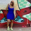 Summer Basic Vest Short Bodycon Dress m8399