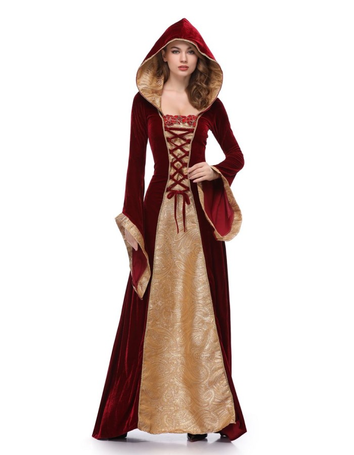 Medieval Princess Costumes Dress M40297