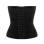 New arrive black steel bone lace corset M7470
